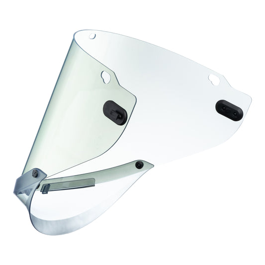 860-0 Hardknock ARC Shield Bracket w/ 12-Cal Visor for Resolve Helmet, Clear