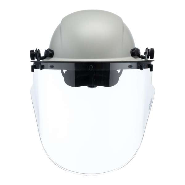 865-0 Hardknock Visor, Premium Clear, Polycarbonate High Heat