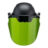865-1 Hardknock Visor, Premium Tinted, Polycarbonate Shade 3 Green