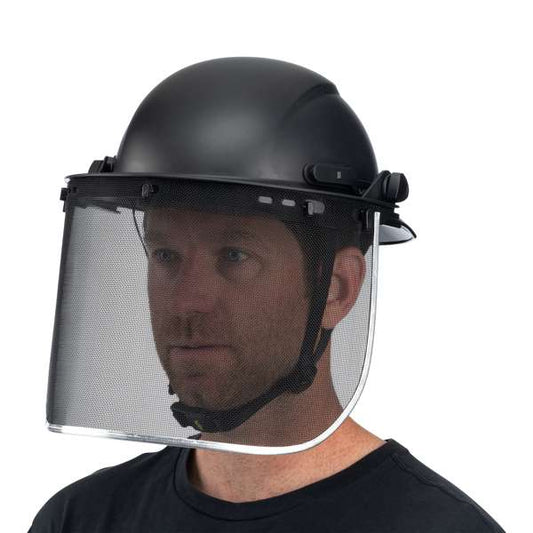 865-3 Hardknock Visor, Steel Mesh