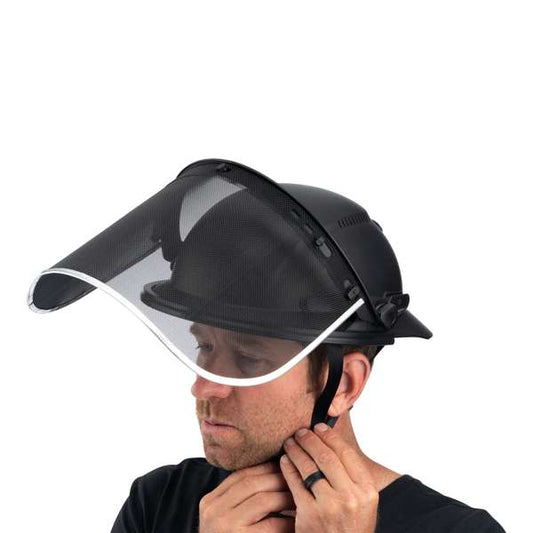 865-3 Hardknock Visor, Steel Mesh