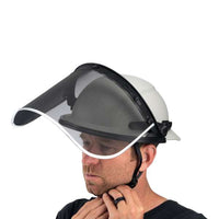 865-3 Hardknock Visor, Steel Mesh