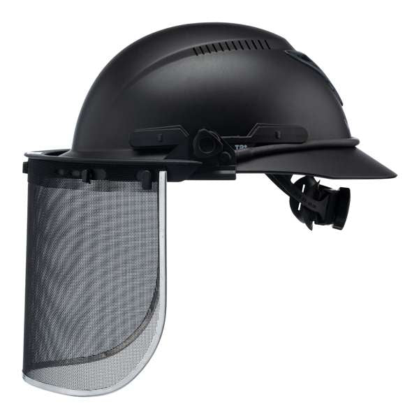865-3 Hardknock Visor, Steel Mesh