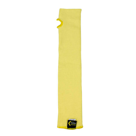 2-Ply Kevlar® 18" Sleeve with Thumb Slot, A3 Cut Protection Sleeve (Box of 25)