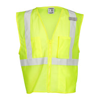 1085 3 Pocket Zipper Mesh Vest