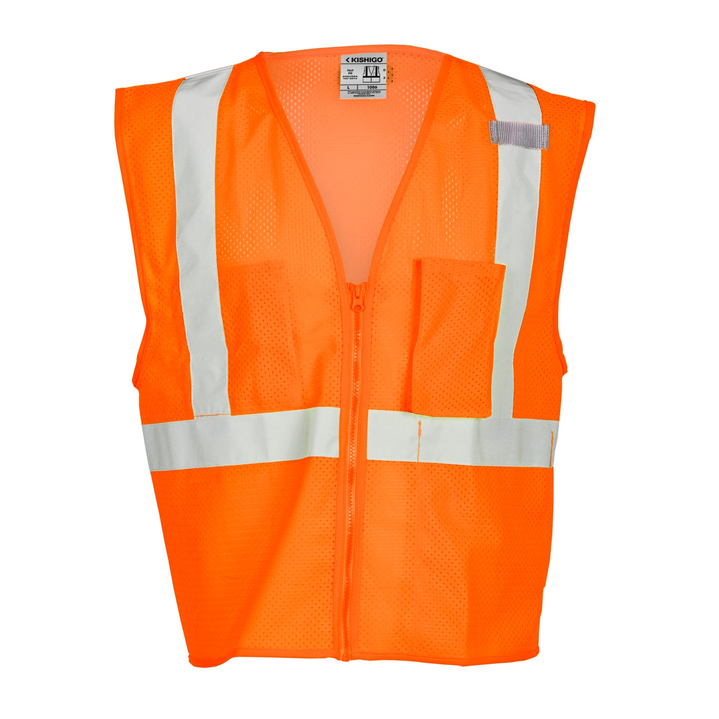 1086 3 Pocket Zipper Mesh Vest